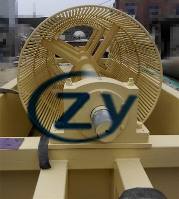 रोटरी ड्रम कसावा वॉशिंग मशीन कार्बन स्टील सामग्री स्वचालित विद्युत नियंत्रण