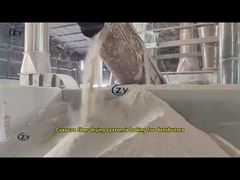 कसावा फाइबर सुखाने की प्रणाली