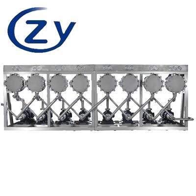 उच्च परिशुद्धता सेगरेशन स्टार्च रिफाइनिंग मशीन कासावा स्टार्च प्रोसेसिंग मशीन के लिए हाइड्रोसाइक्लोन स्टेशन