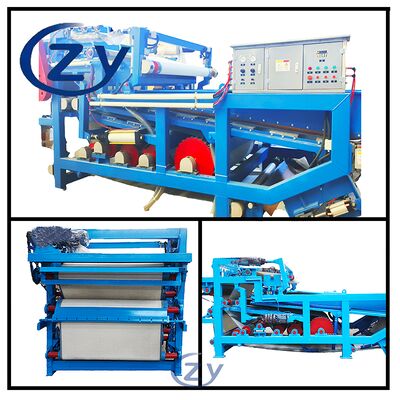 औद्योगिक कसावा फाइबर निर्जलीकरण और स्लैक उपचार के लिए स्टेनलेस स्टील बेल्ट निर्जलीकरण फिल्टर