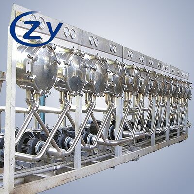 Advanced Multicyclone Device Realizing Multi Stage Series Connection for Complete Starch Refining Process