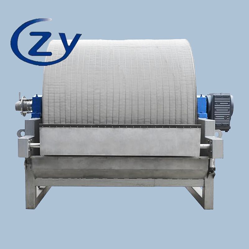 Durable Industrial Rotary Drum Vacuum Filter - Starch (Potato/Corn/Cassava) & Large-Scale Food Use