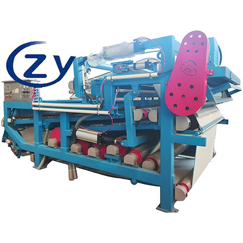 कम रखरखाव वाला बेल्ट निर्जलीकरण फ़िल्टर: सुरक्षित स्टार्च निर्जलीकरण संचालन के लिए खाद्य-ग्रेड बेल्ट