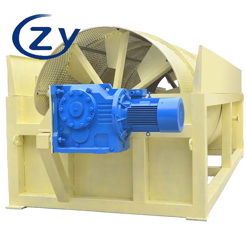 High-Efficiency Stainless Steel Rotary Peeler for Tuber Crop Processing Lines