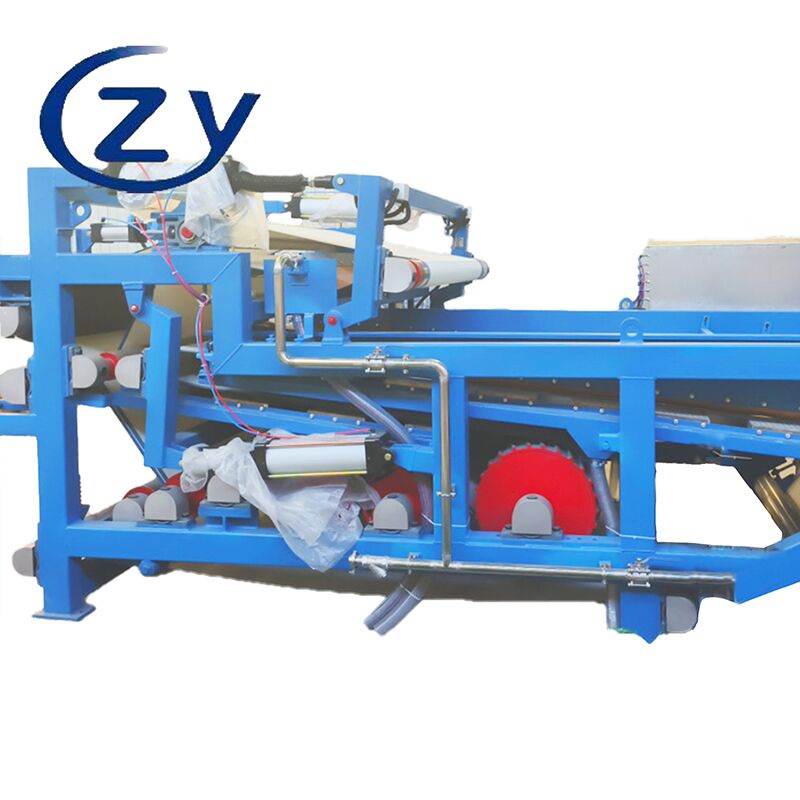 उच्च गति फाइबर निर्जलीकरण के लिए कैसवा प्रसंस्करण लाइन समर्पित बेल्ट निर्जलीकरण फिल्टर