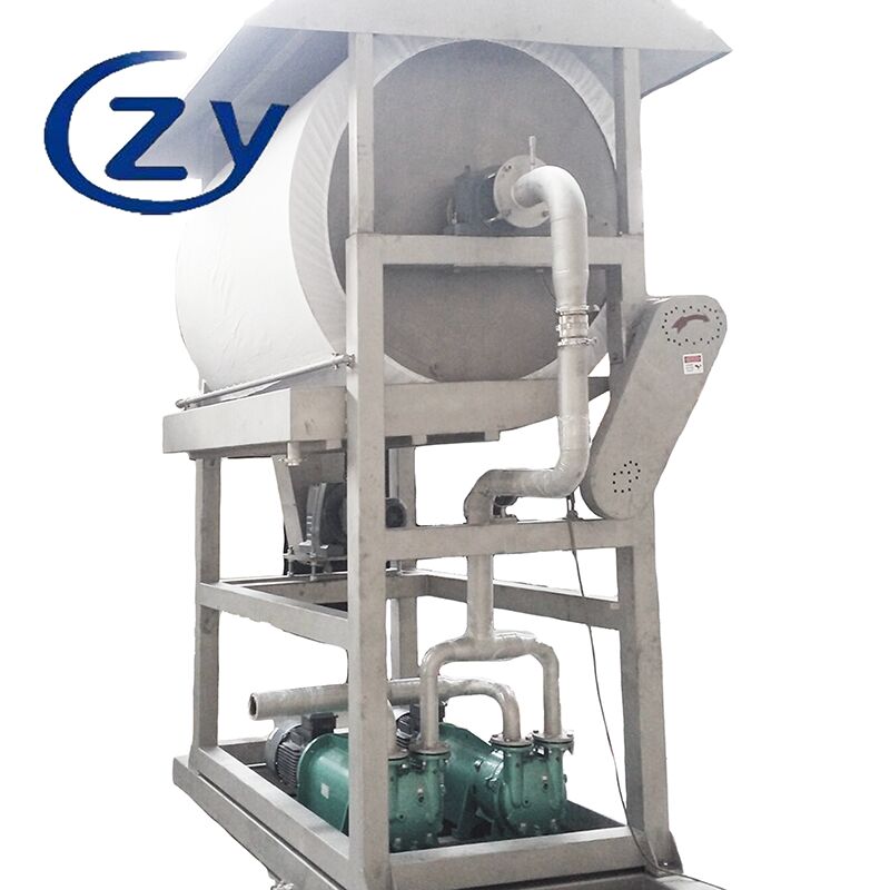 औद्योगिक स्टार्च उत्पादन लाइनों में विश्वसनीय ठोस-तरल पृथक्करण के लिए उच्च-दक्षता वैक्यूम फिल्टर