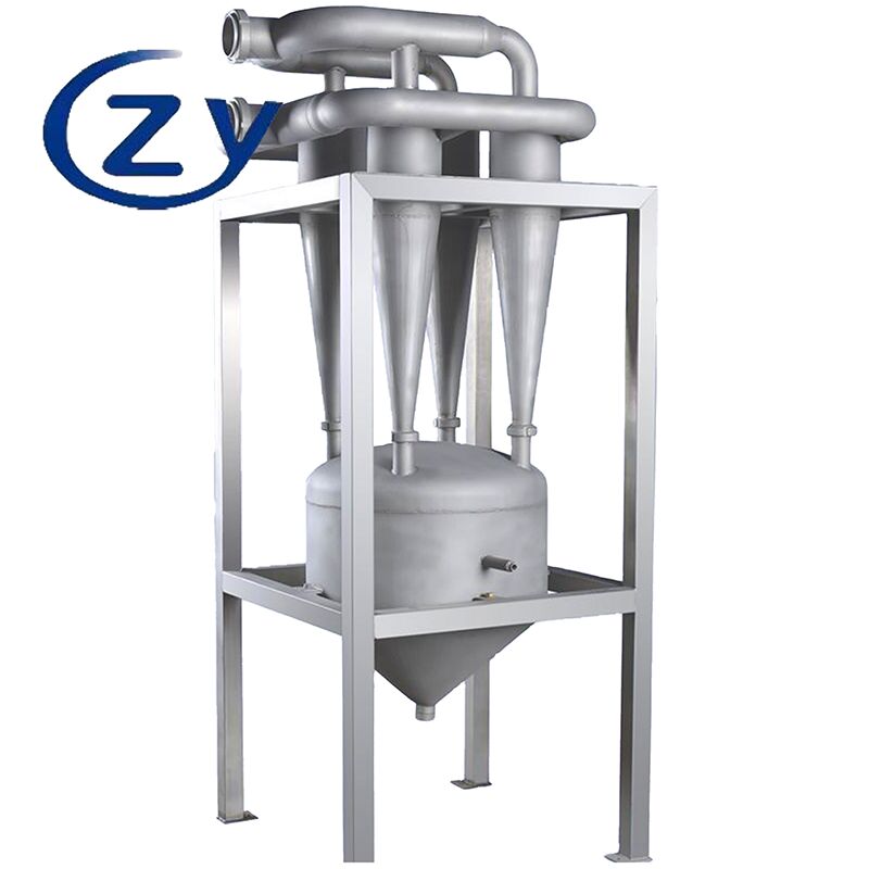 बड़े पैमाने पर स्टार्च शुद्धिकरण प्रक्रियाओं के लिए निरंतर संचालन-कम रखरखाव डेसेंडर