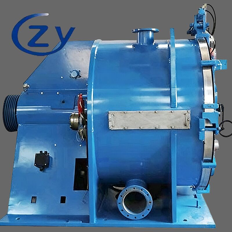 स्थिर और टिकाऊ संचालन के साथ हाइड्रोलिक नियंत्रित स्क्रैपर सेंट्रीफ्यूज औद्योगिक ठोस-तरल पृथक्करण उपकरण