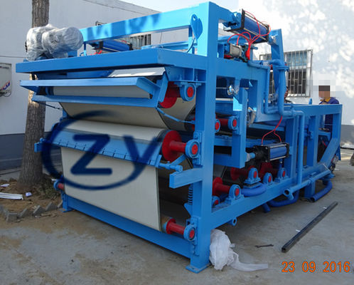 ताजा कसावा फाइबर डीवाटरिंग मशीन 380v SS304 बेल्ट प्रेस