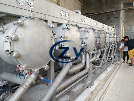 45kw कसावा स्टार्च रिकवरी हाइड्रोसाइक्लोन सेपरेटर मशीन MC550