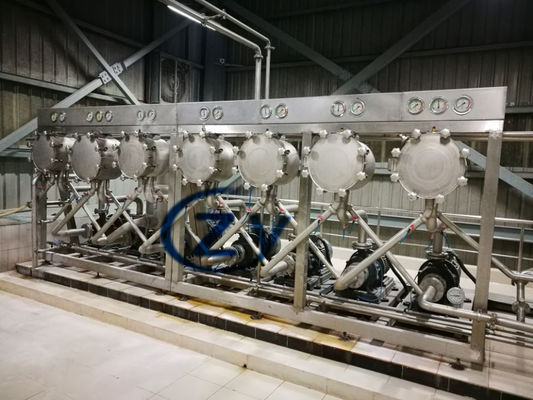 MC600 स्टार्च रिफाइनिंग वाशिंग सिस्टम ताजा कसावा मशीनरी