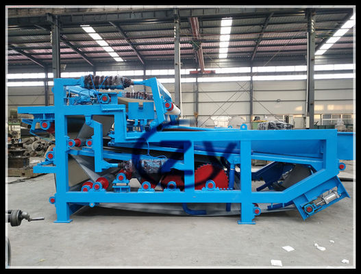 बड़ी क्षमता बेल्ट प्रेस फाइबर डीवाटरिंग मशीन 4t / H वजन 4500kg