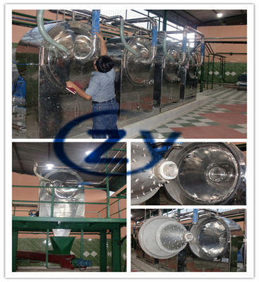 SS304 स्टार्च केन्द्रापसारक छलनी 45kw उच्च निष्कर्षण दर