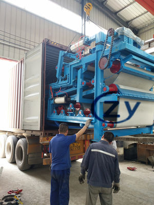 डबल प्रेसिंग कसावा फाइबर डीवाटरिंग उपकरण BPM 1500 4kw 4t / H