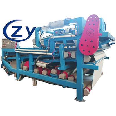 कम रखरखाव वाला बेल्ट निर्जलीकरण फ़िल्टर: सुरक्षित स्टार्च निर्जलीकरण संचालन के लिए खाद्य-ग्रेड बेल्ट