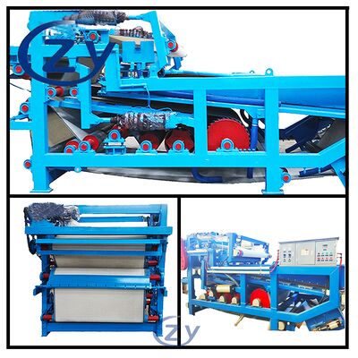 स्टार्च उत्पादन में कासावा फाइबर के निर्जलीकरण के लिए निरंतर संचालन बेल्ट निर्जलीकरण फिल्टर