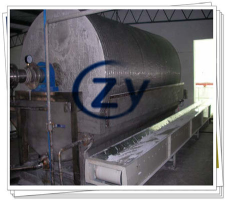 स्टेनलेस स्टील 304 वैक्यूम स्टार्च फ़िल्टर स्टार्च Dewatering 4kw पावर