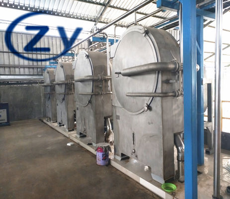 फाइबर Dewatering कसावा स्टार्च प्रसंस्करण मशीन Seimens मोटर के साथ
