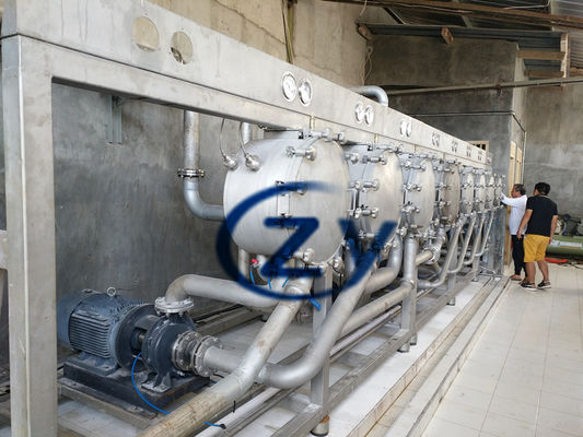 37kw 15t / H SS कसावा स्टार्च बनाने की मशीन की कमी