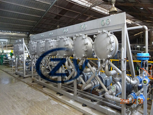 धुलाई SS304 30kw 20t / H कसावा स्टार्च हाइड्रोकार्बन