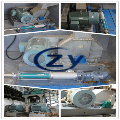 रैस्पर 1450rpm SS304 कसावा क्रशिंग मशीन 2100r / मिनट 110kw