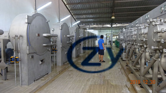 रिफाइनिंग टैपिओका स्टार्च मशीन 45kw सेंट्रीफ्यूगल सीविंग व्हाइट कलर